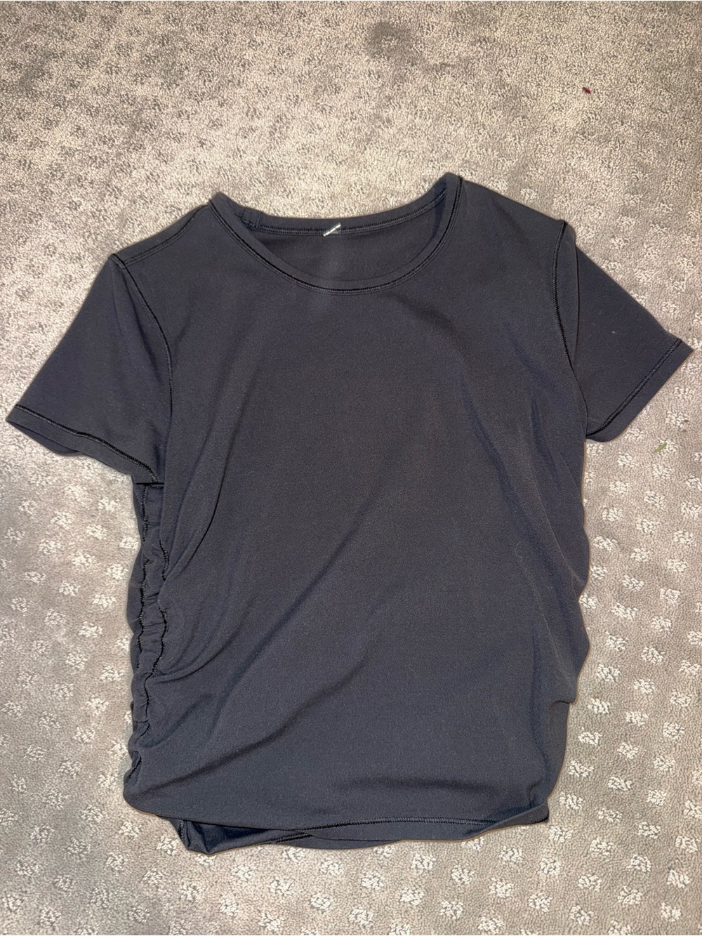 Lululemon black ribbed workout top THEY DONT SELL ANYMORE